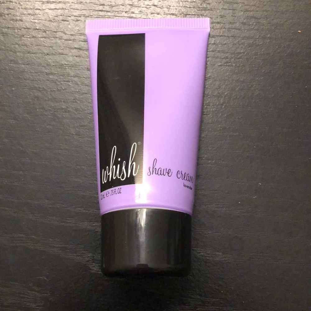 Whish travel size shave cream